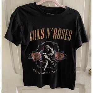 Guns N’ Roses Shirt Adult Medium Black Sweet Child O Mine Band Tee Women’s